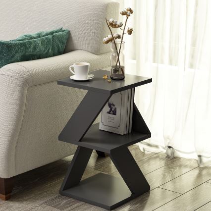 Странична маса ALBENI 50x30 см антрацит