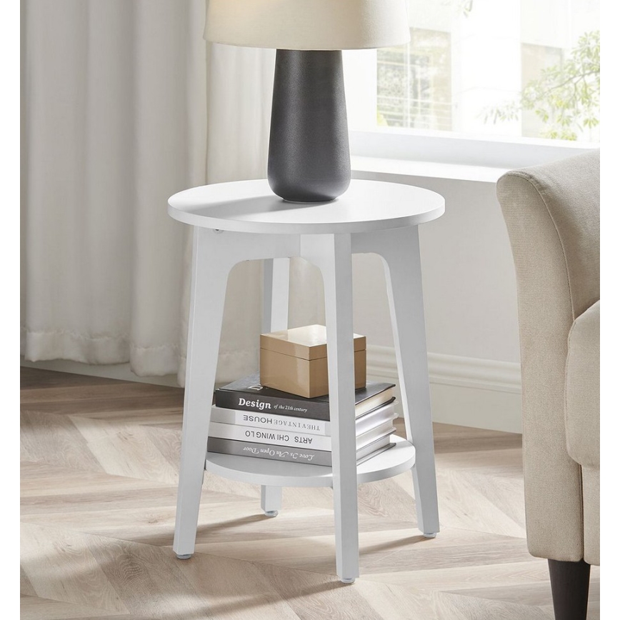 Странична маса KAEL бяла