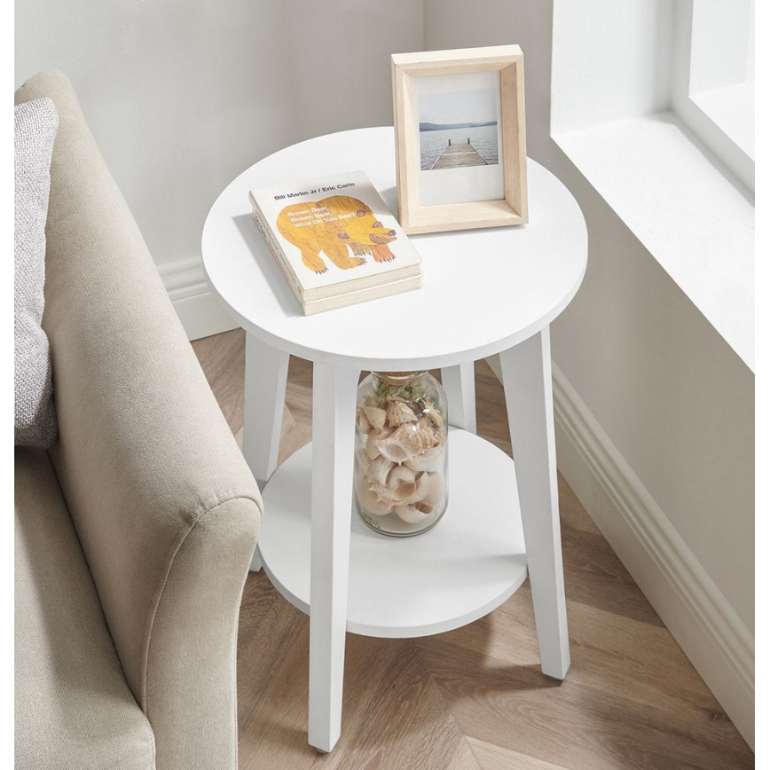 Странична маса KAEL бяла