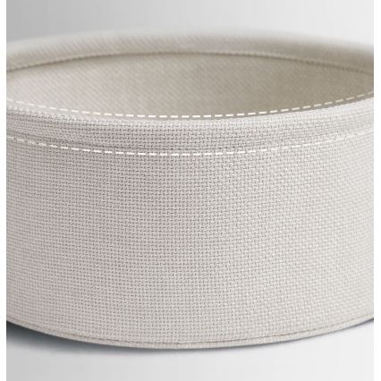 Странична маса NOIRA сива/бяла