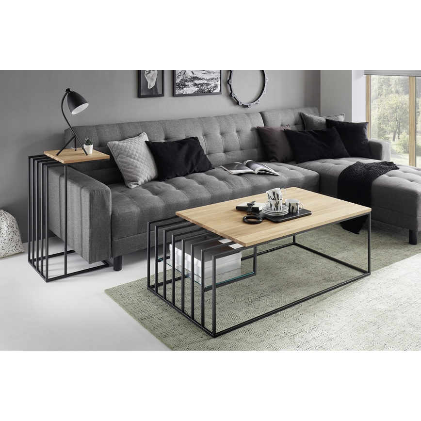 Странична маса ZAIRA, дъб