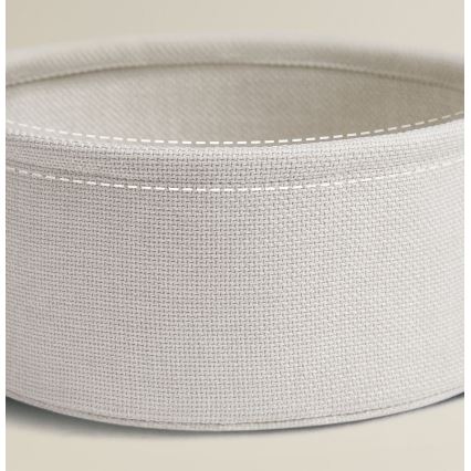 Странична масичка NOIRA кремава/бяла