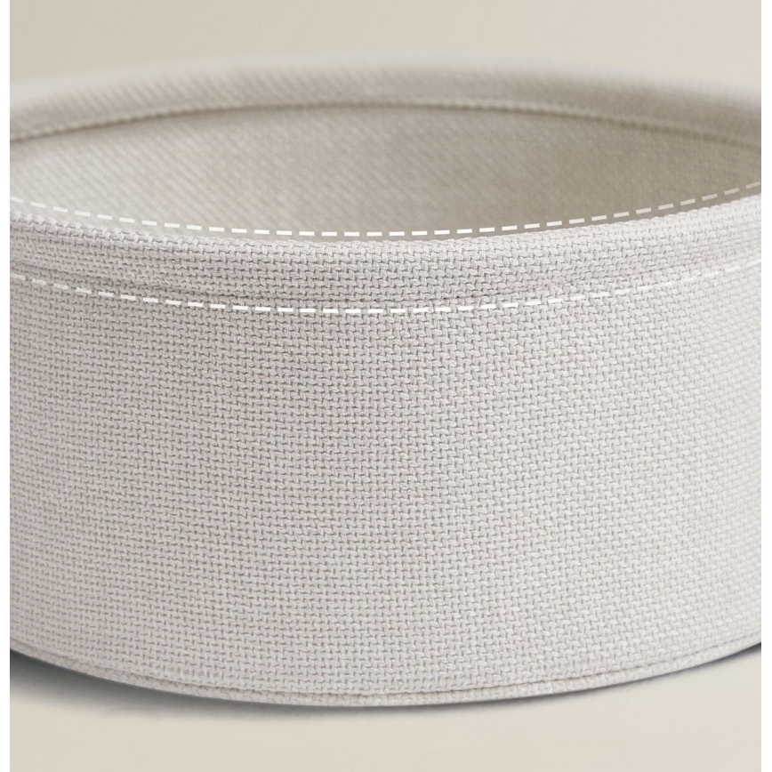 Странична масичка NOIRA кремава/бяла