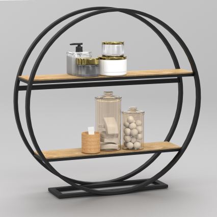 Странична маса SHELF Ø 62,5 см дъб