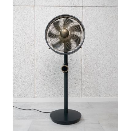 Stylies - Подов вентилатор URANUS 35W/230V 94 см черен