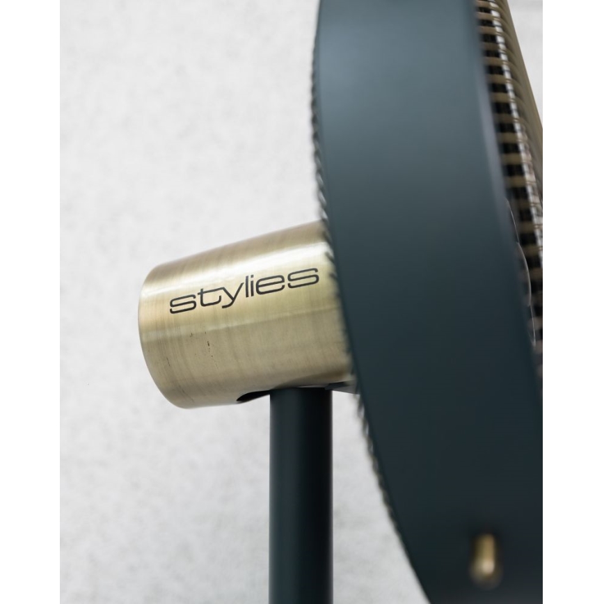 Stylies - Подов вентилатор URANUS 35W/230V 94 см черен