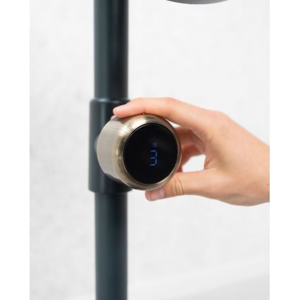 Stylies - Подов вентилатор URANUS 35W/230V 94 см черен