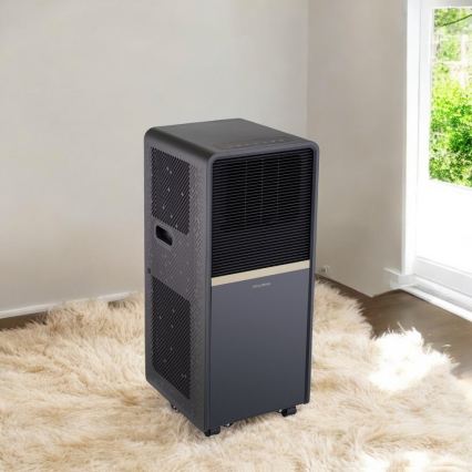 Stylies - Преносим климатик POLARIX 1000W/230V 9000 BTU черен + с дистанционно управление
