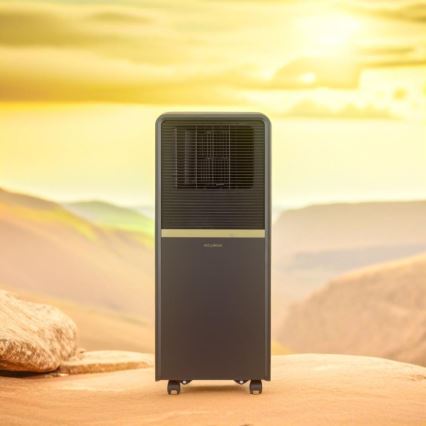 Stylies - Преносим климатик POLARIX 1000W/230V 9000 BTU черен + с дистанционно управление
