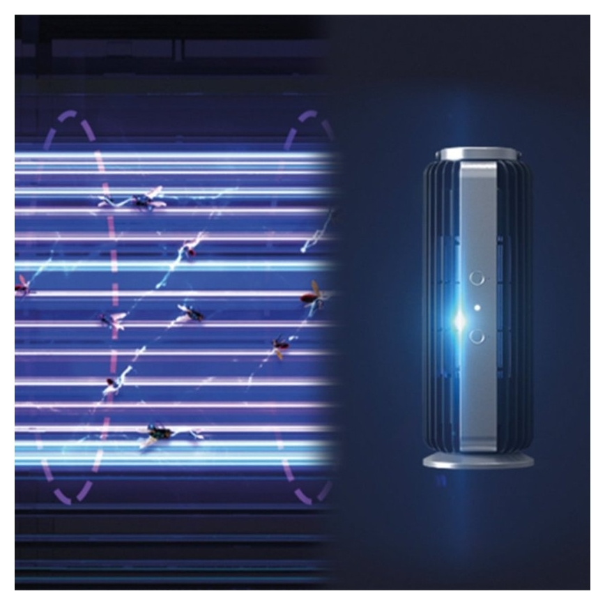 Stylies - Светлинна примамка за борба с комарите AURIGA UV-A/8W/230V 60 m²