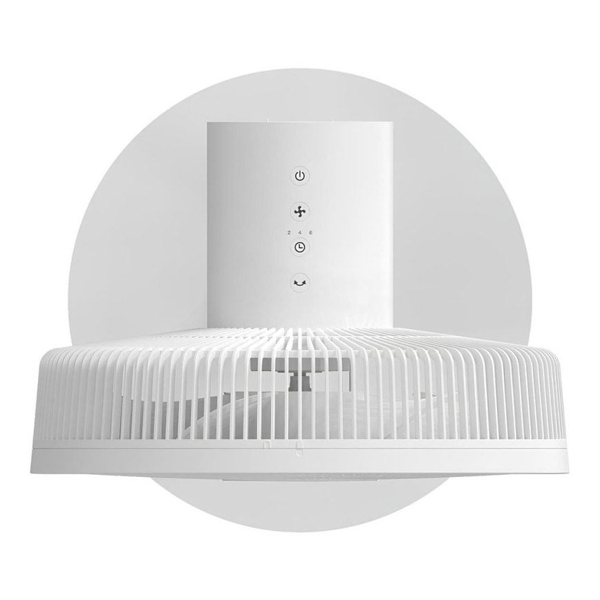 Stylies - Подов вентилатор 2 в 1 ANTILA 25W/230V 88 cm бял + дистанционно управление
