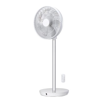 Stylies - Вентилатор на стойка TUKAN 25W/230V 60 см бял