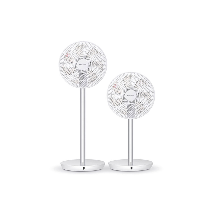 Stylies - Вентилатор на стойка TUKAN 25W/230V 60 см бял