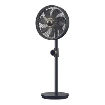 Stylies - Вентилатор на стойка URANUS 35W/230V Ø 35 cm черен