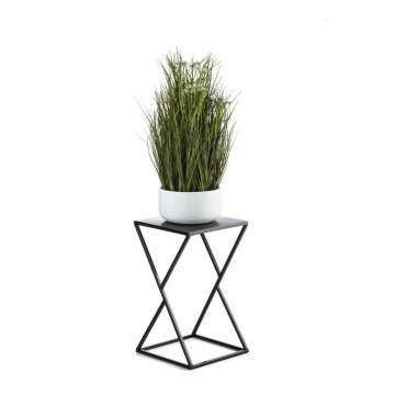 Стойка за цветя LOFT 40x23,5 см черна