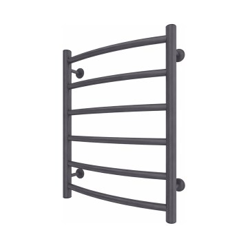 Стълбовиден радиатор за баня INOX CLASSIC 120W/230V 57x43 cm инокс/антрацит