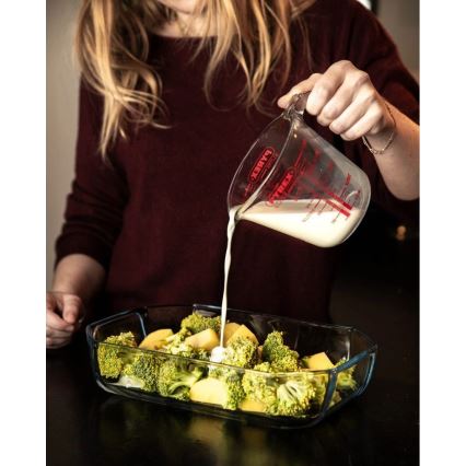Стъклена мерителна кана PYREX 1 л