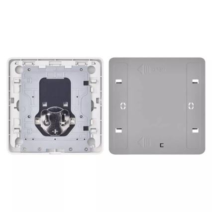 Суич с 1 бутон GoSmart Tuya бял