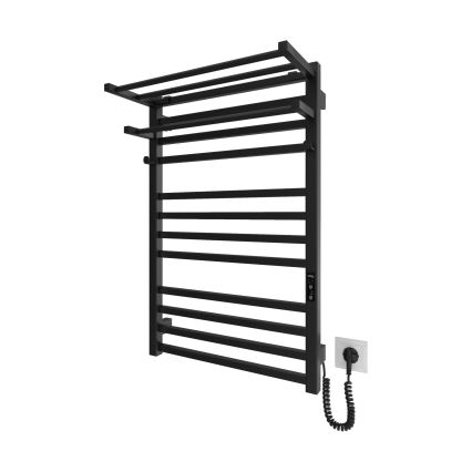 Сушилник за кърпи за банен радиатор HF SHEFFIELD 52 x 20,4 см, черен