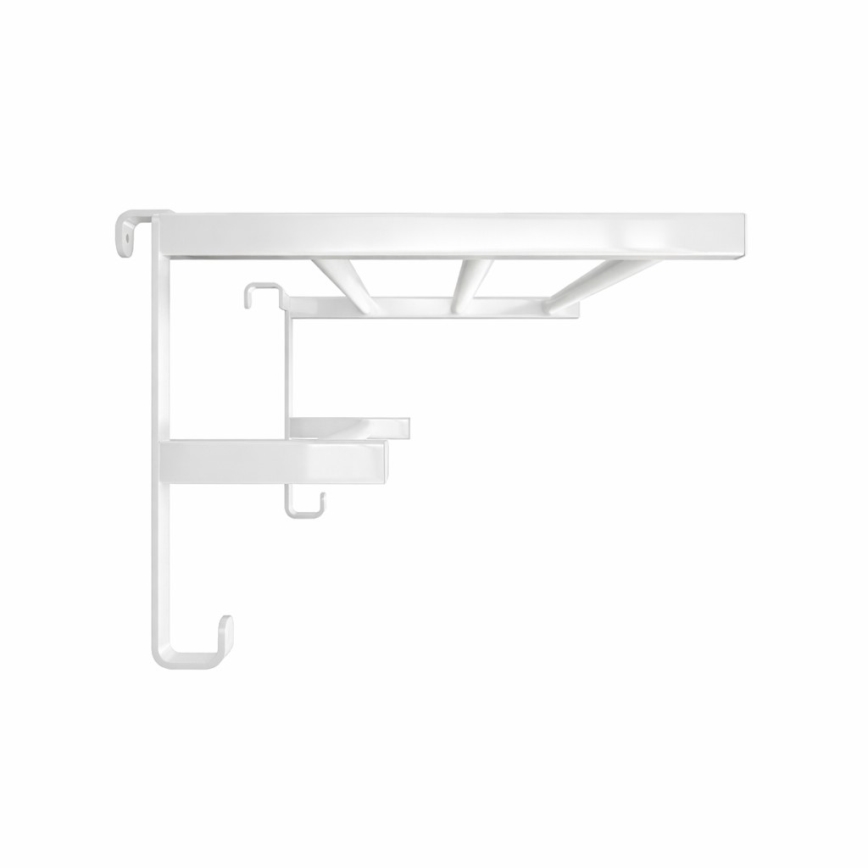 Сушилник за кърпи за баня за радиатор HF SHEFFIELD 52 x 28,4 см, бял