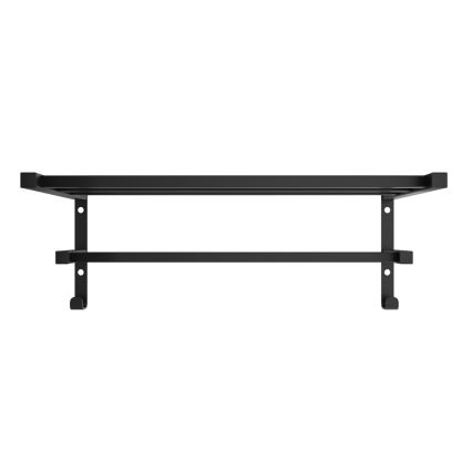 Сушилник за кърпи за радиатор в банята HF SHEFFIELD 52x25,6 cm черен