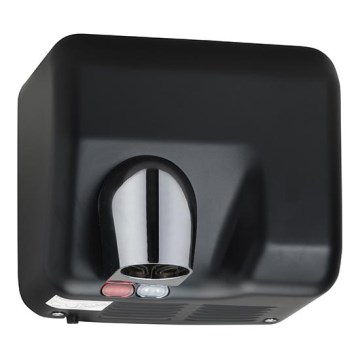 Сушилня за ръце 26x23 cm неръждаема стомана/черна