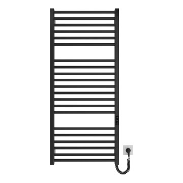 Сушител за кърпи за баня HF DERBY 255W/230V 117x53 cm, черен