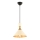 Светилник MONZA 1xE27/40W/230V Ø 25 cm крем/злато