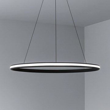 Светодиоден полилей с регулируема яркост на кабел LED/55W/230V 3000-6500K Ø 60 cm + дистанционно управление