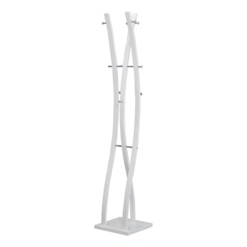 Свободностояща закачалка VALET 179x35 см, бяла