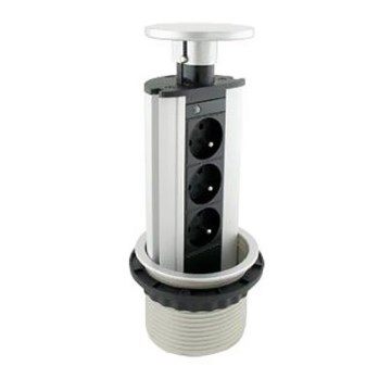 Свързваща колона с контакти за маса 3x230V