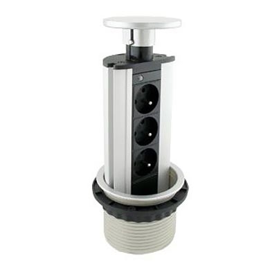 Свързваща колона с контакти за маса 3x230V