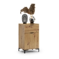 Шкаф с чекмедже LORA дъб artisan