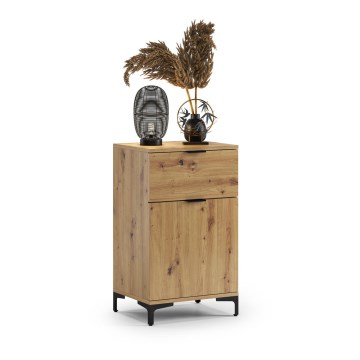 Шкаф с чекмедже LORA дъб artisan