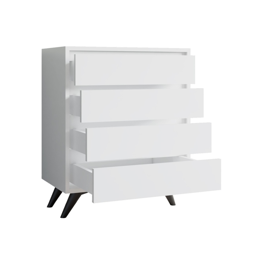 Шкаф SUVERA 86x70 см бял