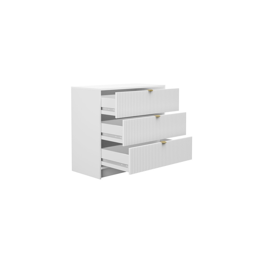 Шкаф TIRENO 75x80 см бял