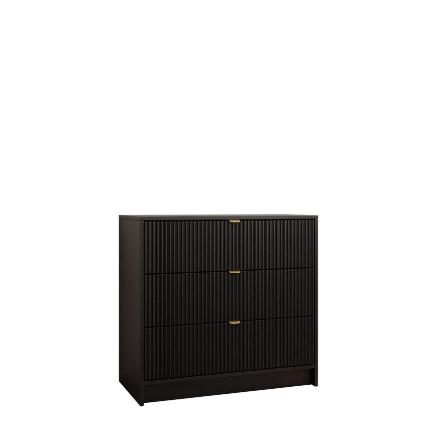 Шкаф TIRENO 75x80 см черен