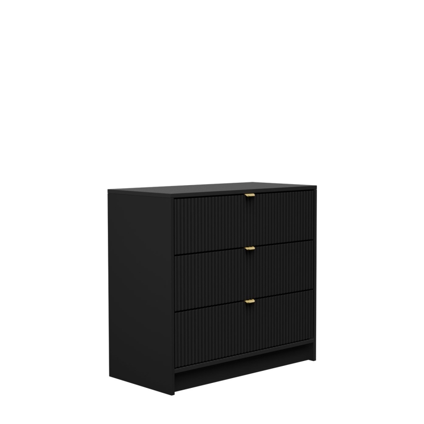 Шкаф TIRENO 75x80 см черен