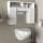Шкаф за баня GERONIMO 61x76 cм бял