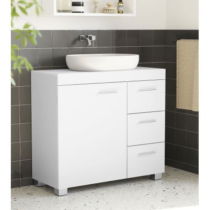 Шкаф за баня NICO, бял