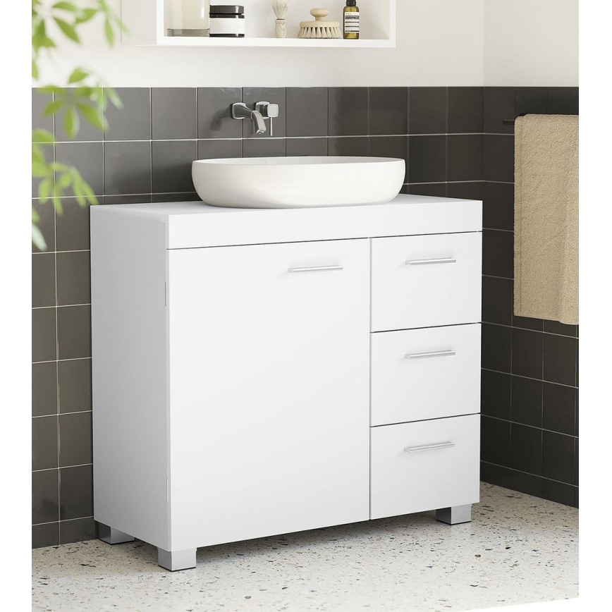 Шкаф за баня NICO, бял