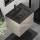 Шкаф за баня с мивка KENWOOD 61x52x45 cm marakesh/черен