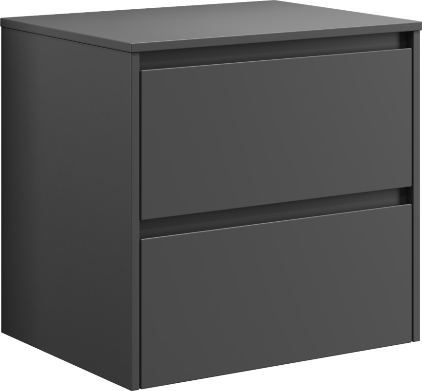 Шкаф за баня TRONDHEIM за мивка 60 см, антрацит