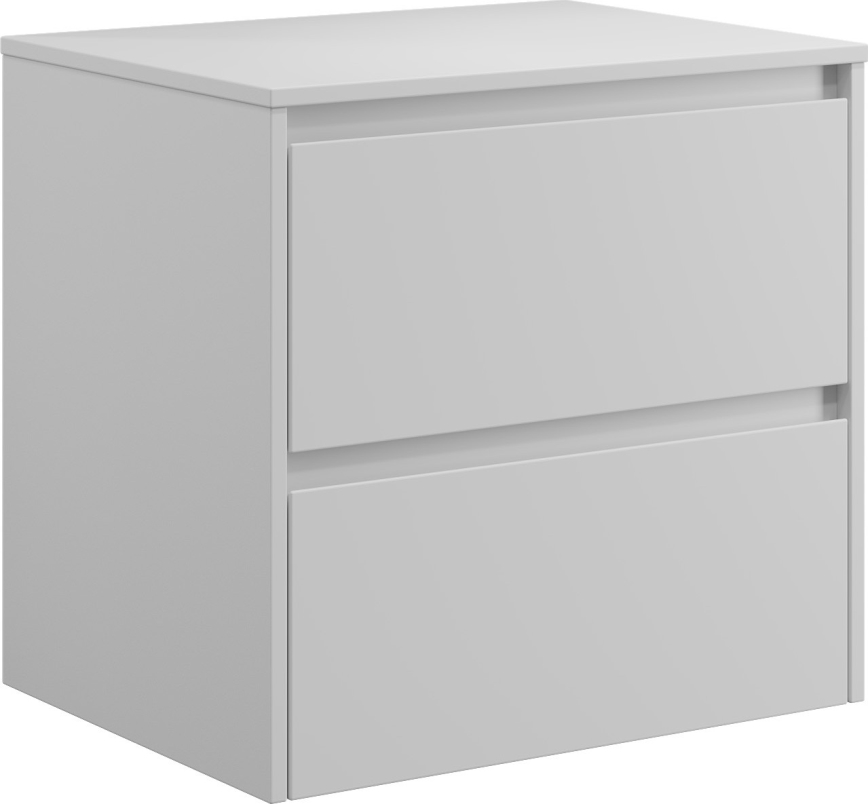 Шкаф за баня TRONDHEIM за мивка 60 см, бял