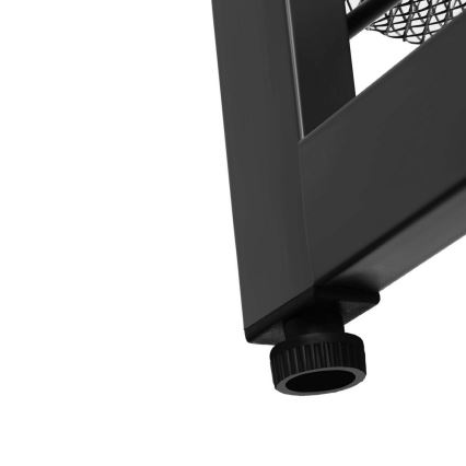 Шкаф за обувки ALVORO, черен