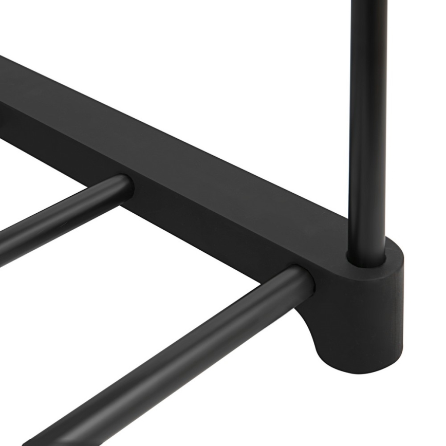 Шкаф за обувки ALVORO, черен