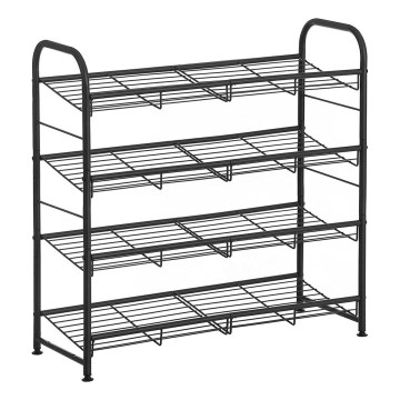 Шкаф за обувки ALVORO черен