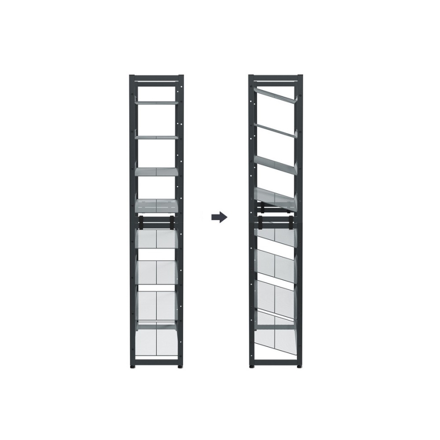 Шкаф за обувки ALVORO сив