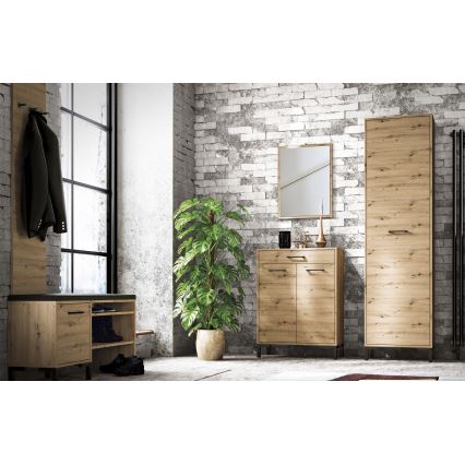 Шкаф за обувки CORICA 94x55 см дъб артезан