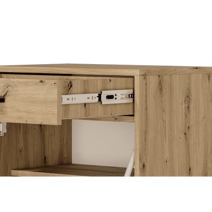 Шкаф за обувки CORICA 94x55 см дъб артезан